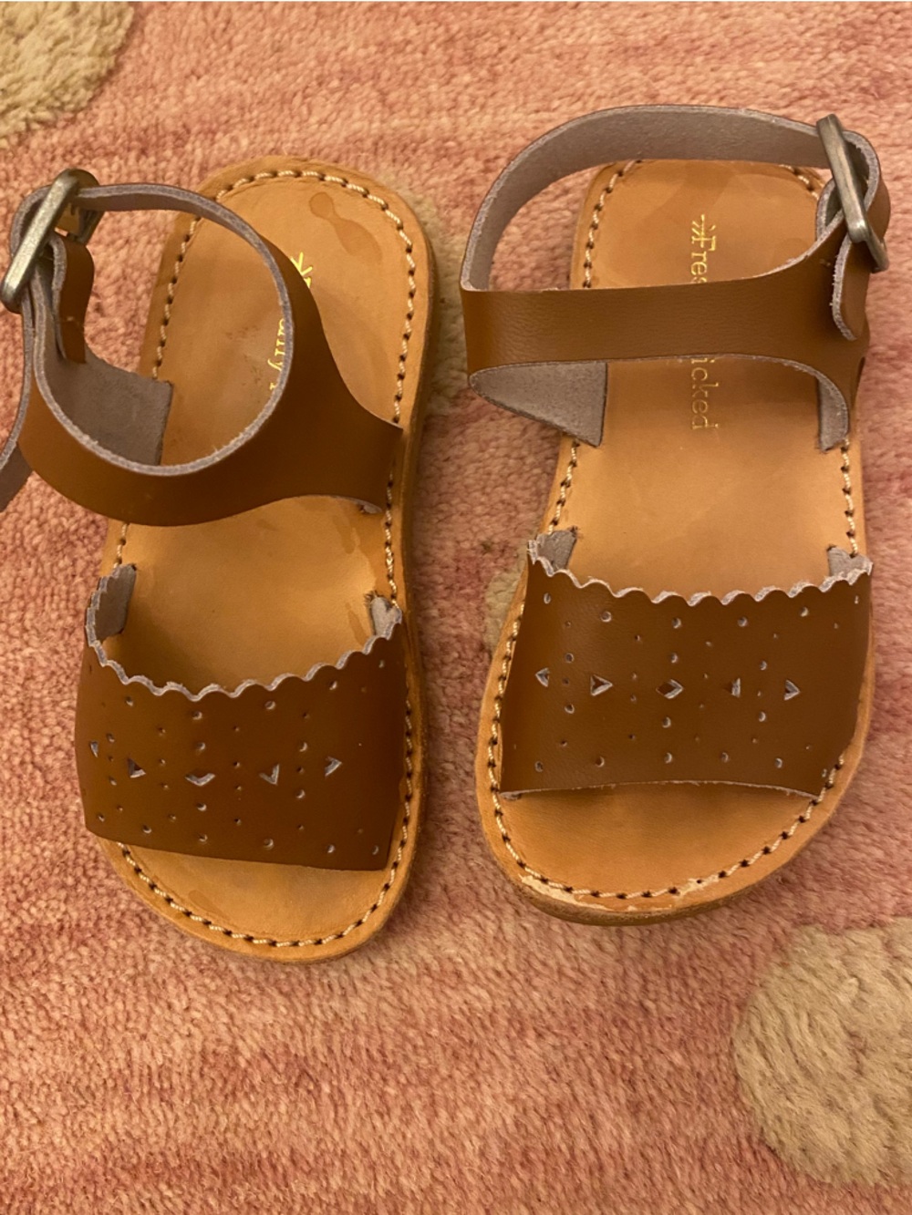 FP Freshly Picked Sandals 5 Brown